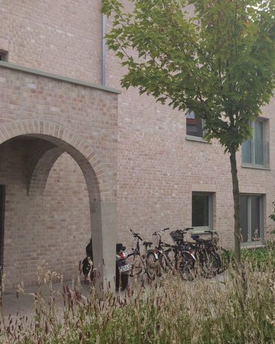 Neue Wohnbebauung am Verna-Park in Rüsselsheim am Main.