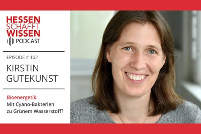 Hessen schafft Wissen Podcast: Kirstin Gutekunst